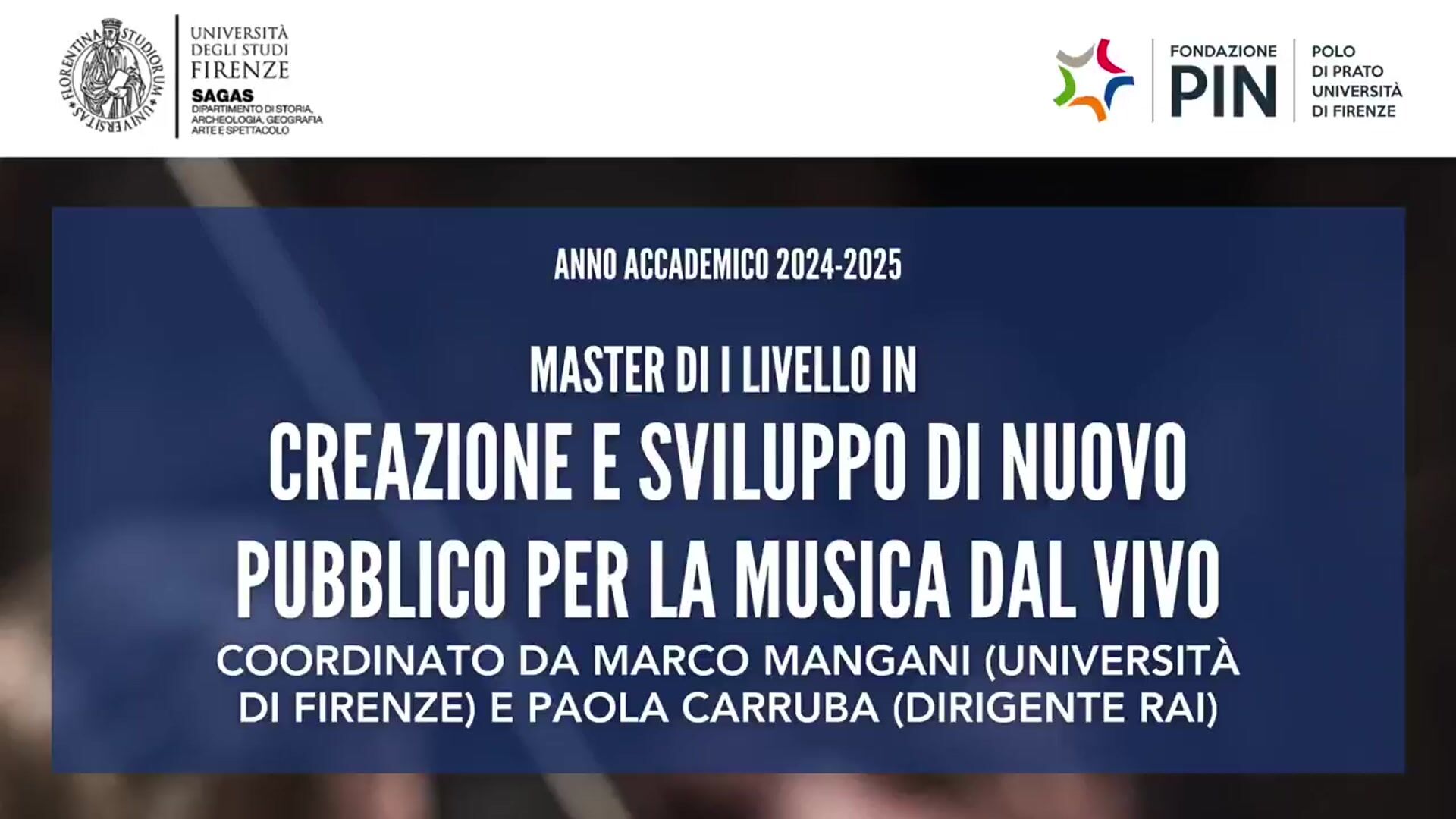 Creazione e sviluppo di nuovo pubblico per la musica dal vivo